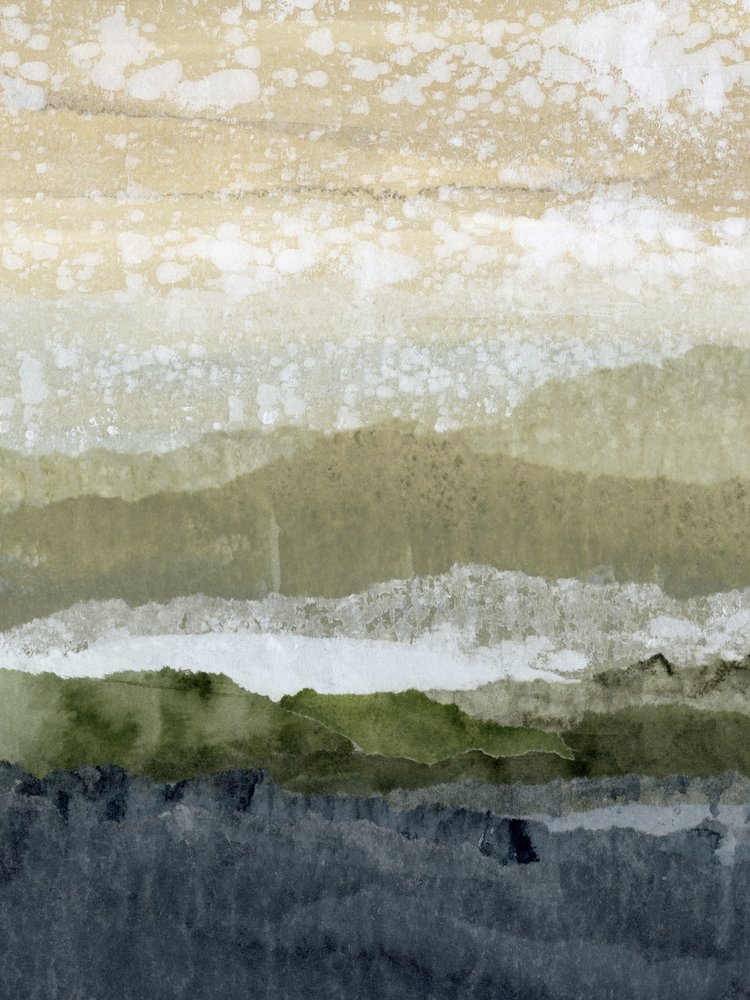 Camadas abstratas de montanhas de Lara Eckerman