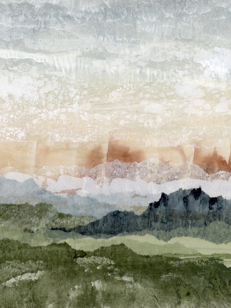 Paisagem montanhosa em camadas de Lara Eckerman