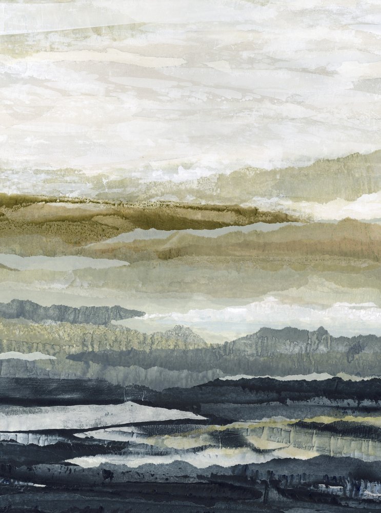 Serenidade das montanhas em camadas de Lara Eckerman