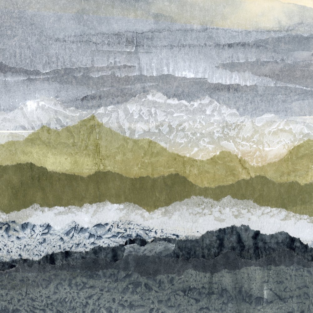 Horizonte montanhoso em tons suaves de Lara Eckerman