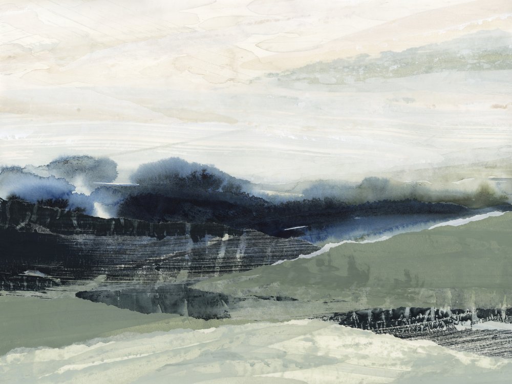 Paisagem abstrata serena de Lara Eckerman