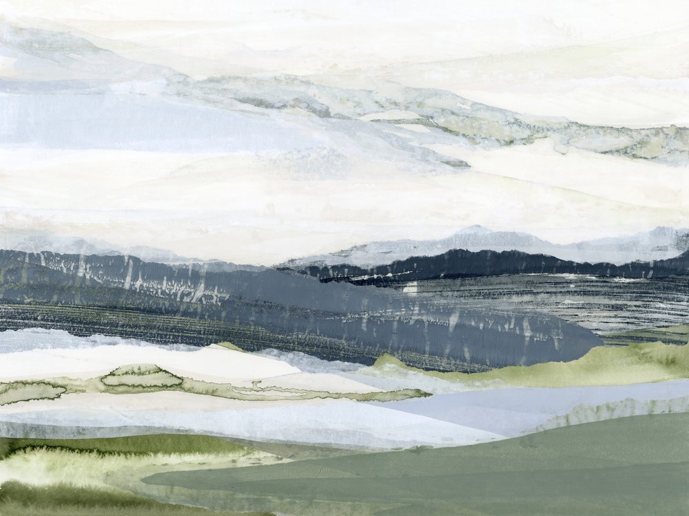 Paisagem abstrata serena de Lara Eckerman
