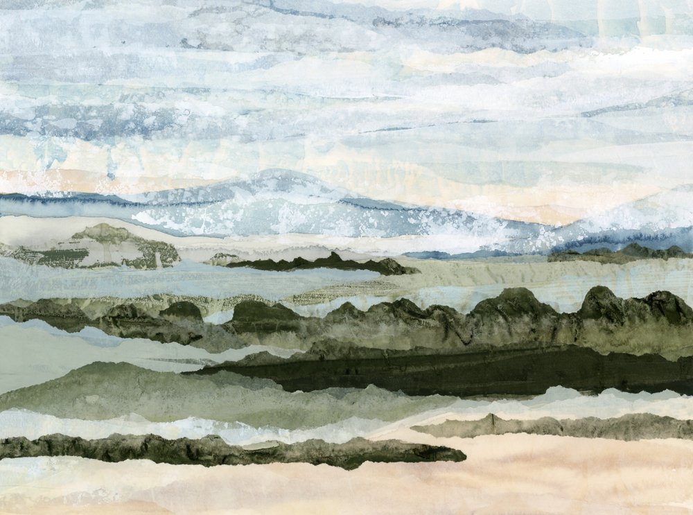 Paisagem serena em camadas de Lara Eckerman