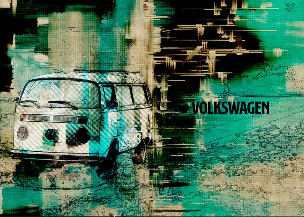 Resumo de Road Trip de Lembayung senja studio [Vintage Poster]