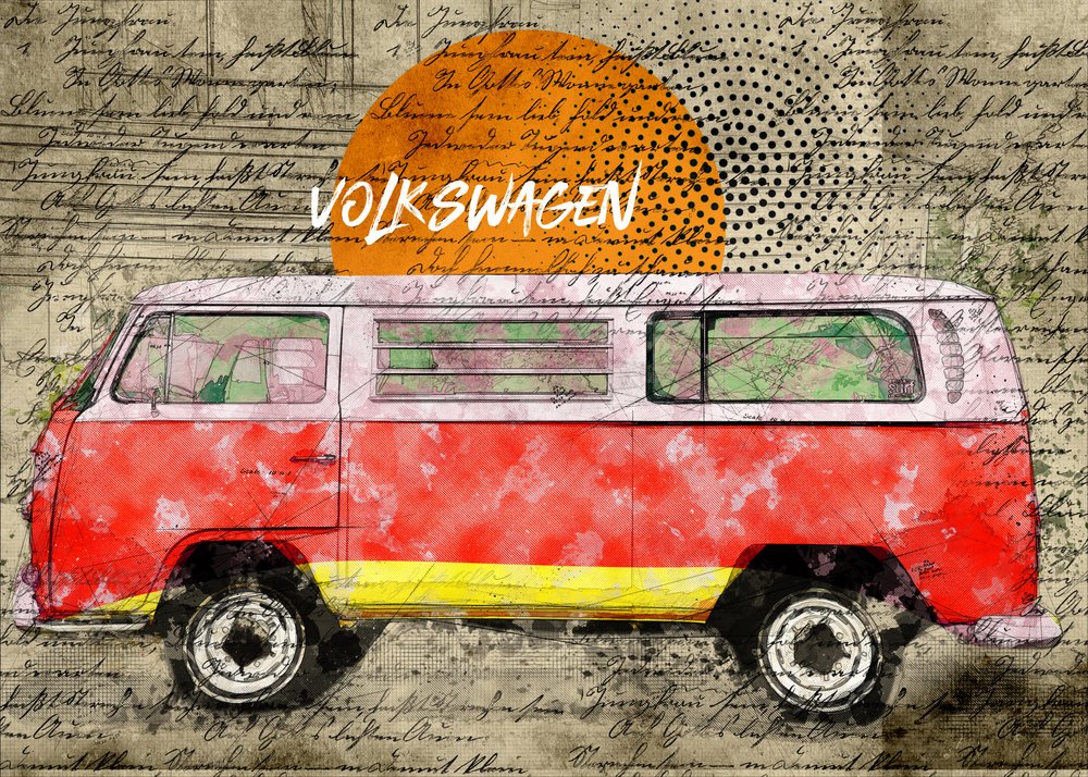  de Lembayung senja studio [Vintage Poster]