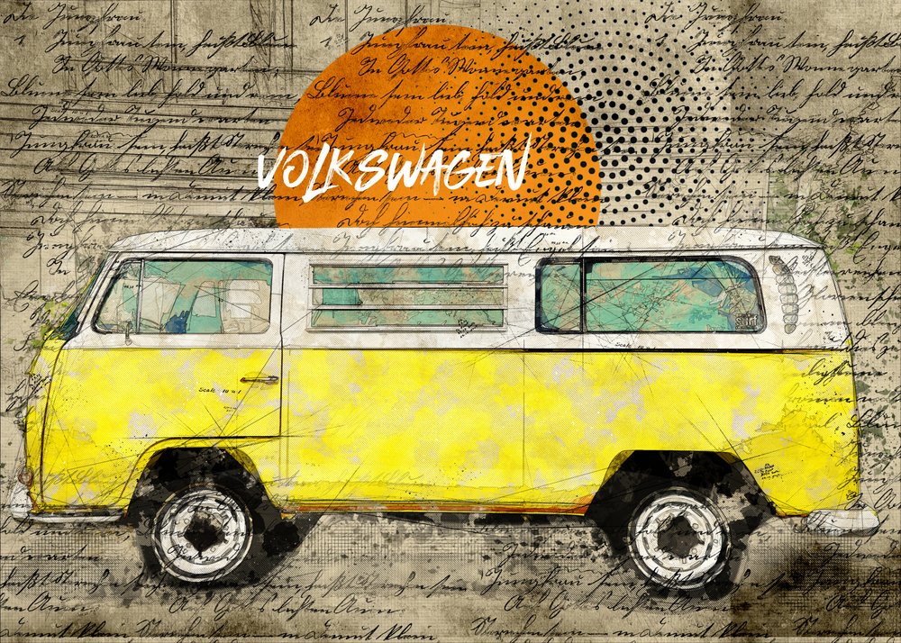  de Lembayung senja studio [Vintage Poster]