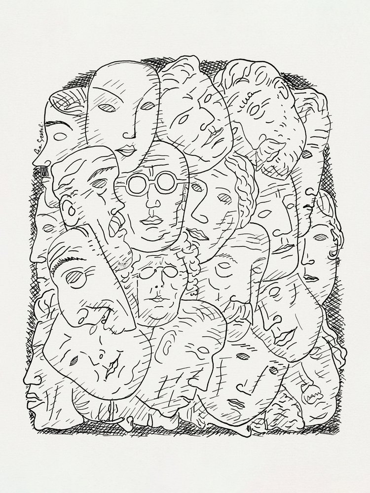 Máscaras de Leo Gestel