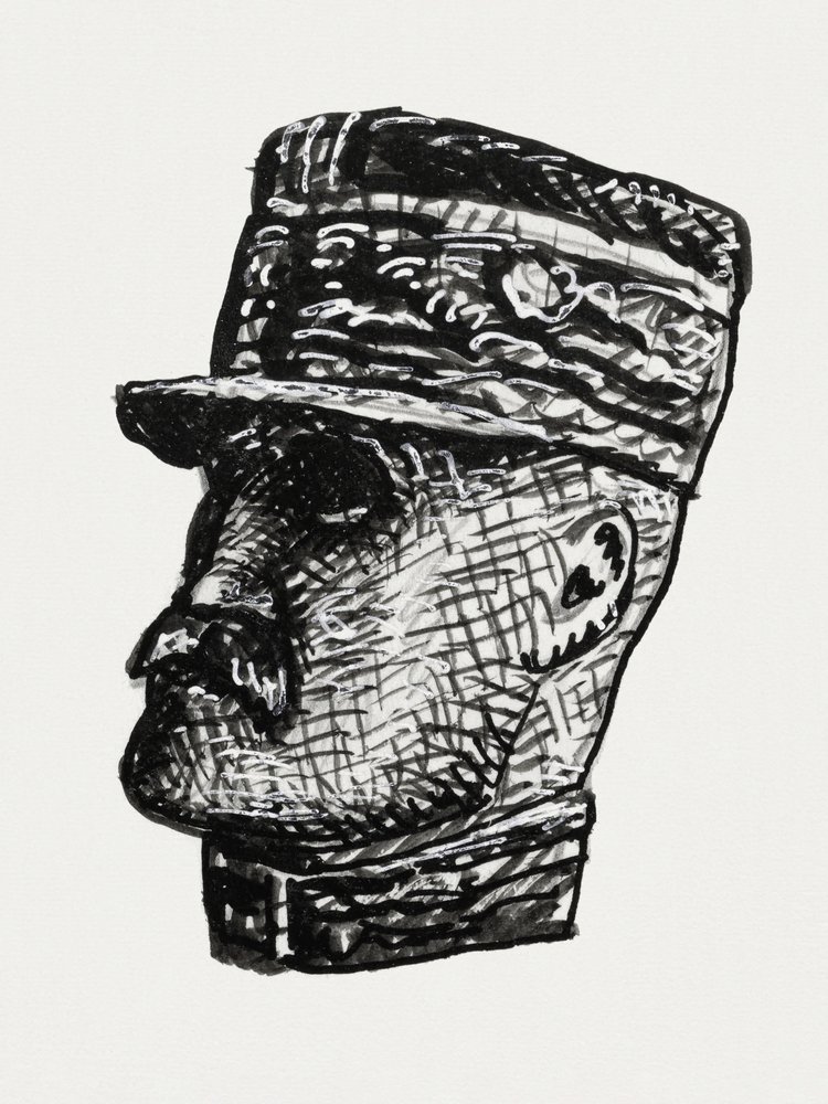 Retrato de Ferdinand Foch (c. 1891–1941) de Leo Gestel