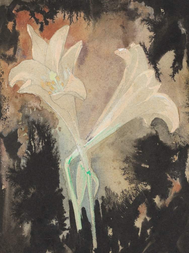 Duas Flores (1902)  Stretch, de Leo Gestel de Leo Gestel