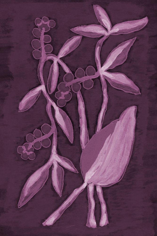 Deep Purple Botanicals de Lori Ann Folz