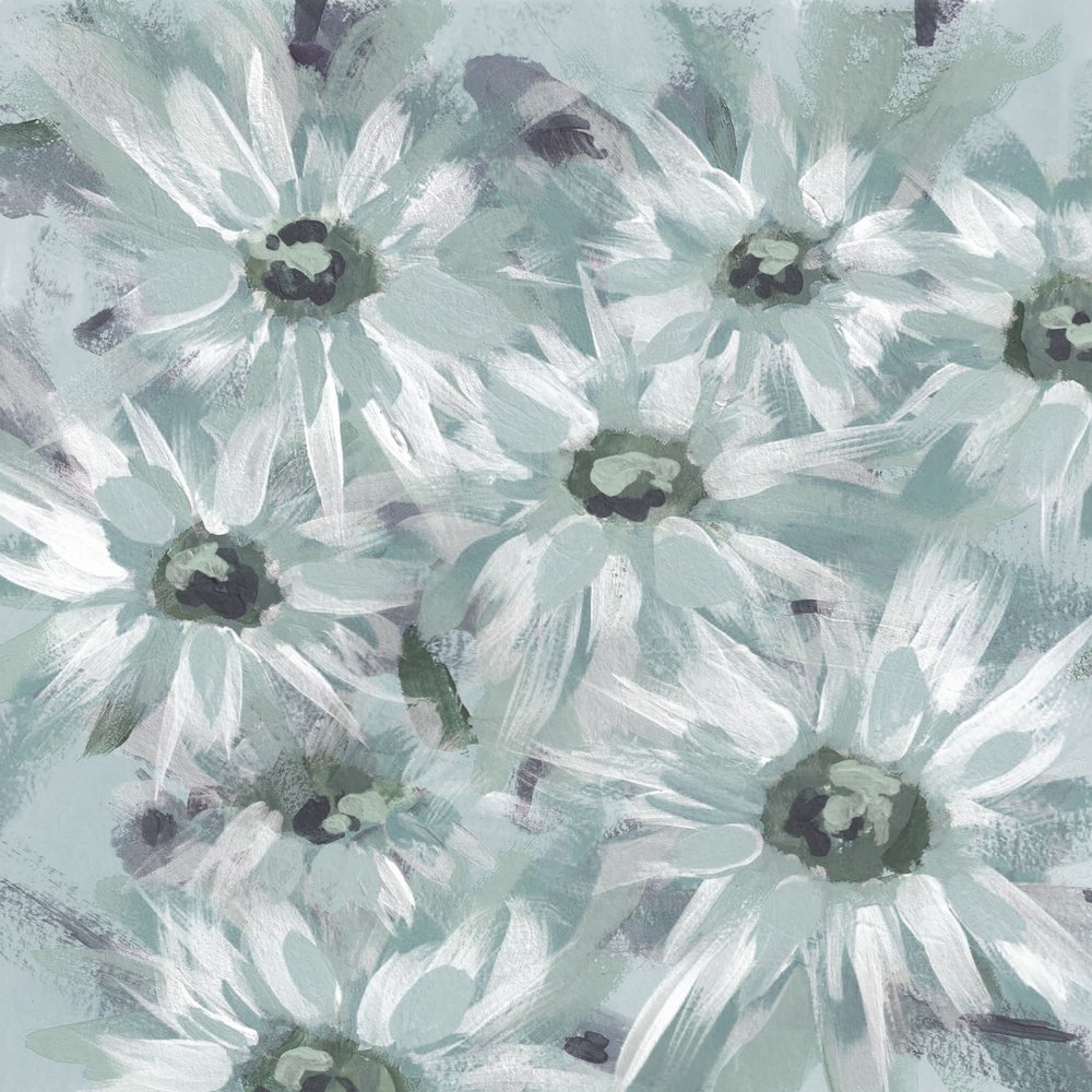 Margaridas azuis claras de Lori Ann Folz