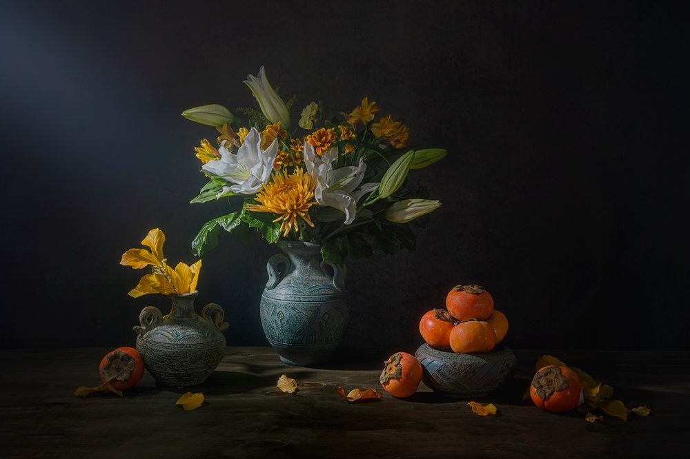 Flores e frutos de outono de Lydia Jacobs