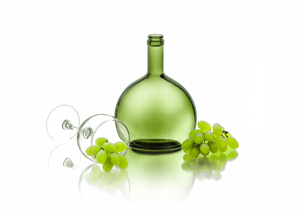 Uvas para vinho «Green Bottle» de Lydia Jacobs