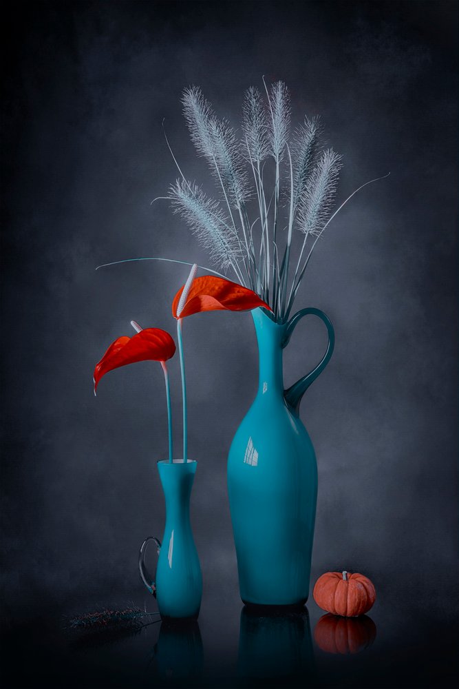 Natureza morta outonal moderna de Lydia Jacobs