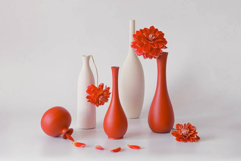 Natureza morta floral moderna de Lydia Jacobs