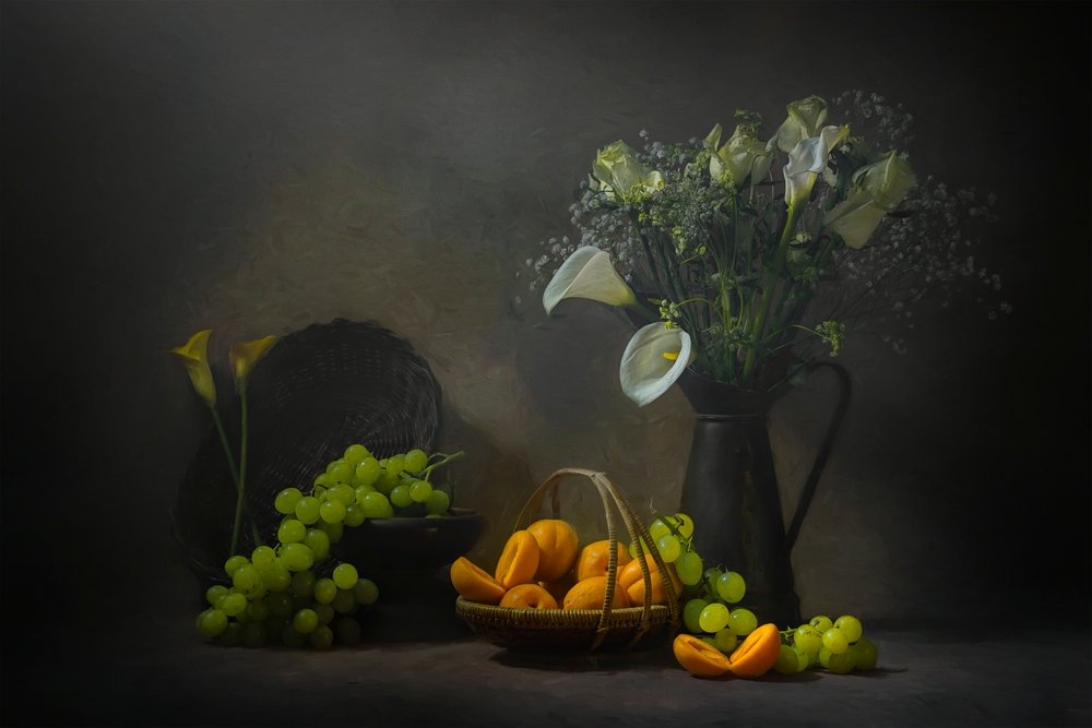 Moody Frutas e Flores de Lydia Jacobs