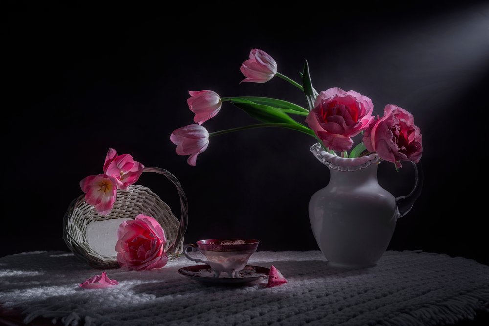 Tulipas Rosa Melancólicas de Lydia Jacobs