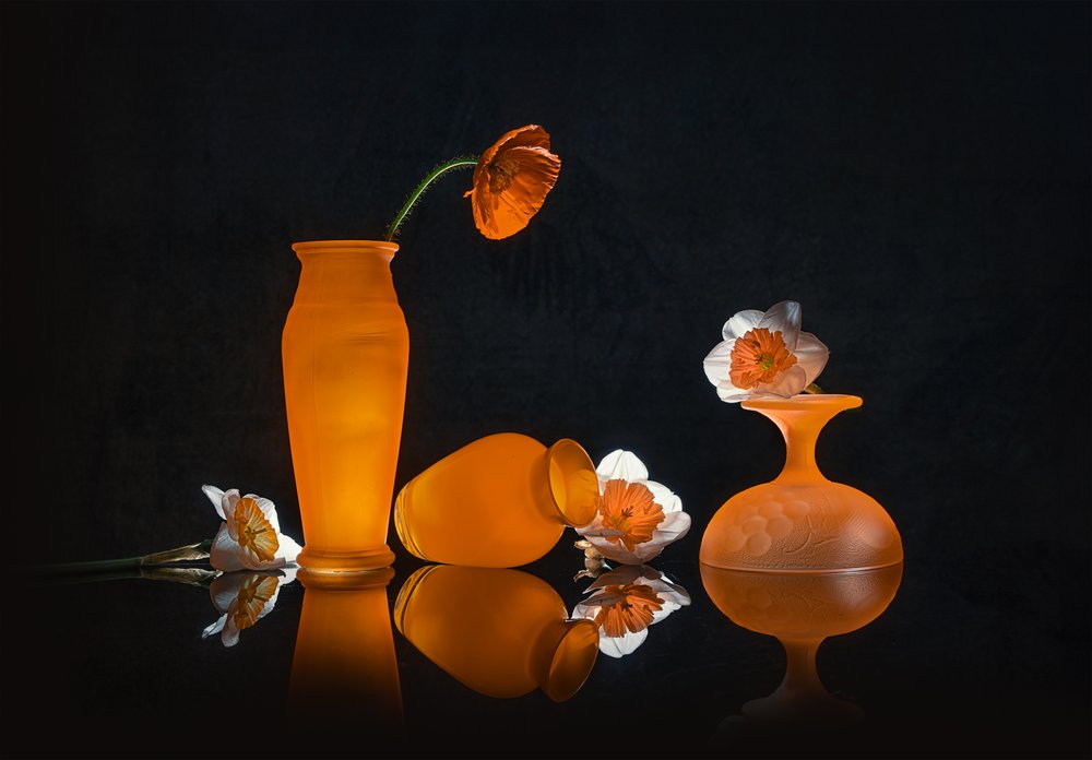 Natureza morta com flores de laranjeira de Lydia Jacobs