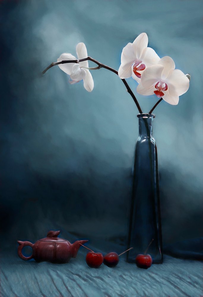Chá de Orquídeas e Cerejas de Lydia Jacobs
