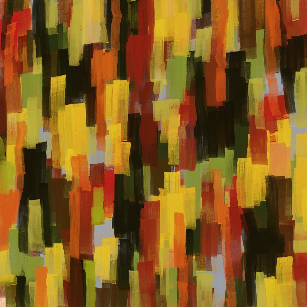 Blocos de cores vibrantes de MANSI SAXENA