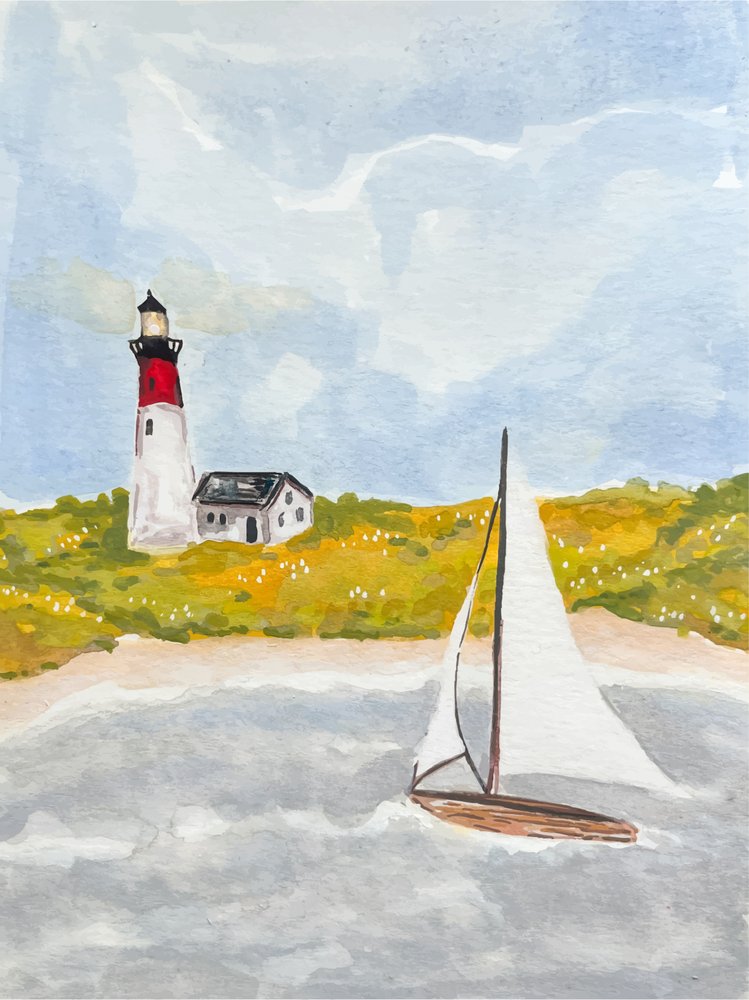Veleiro do Farol Costeiro de Madison Phipps