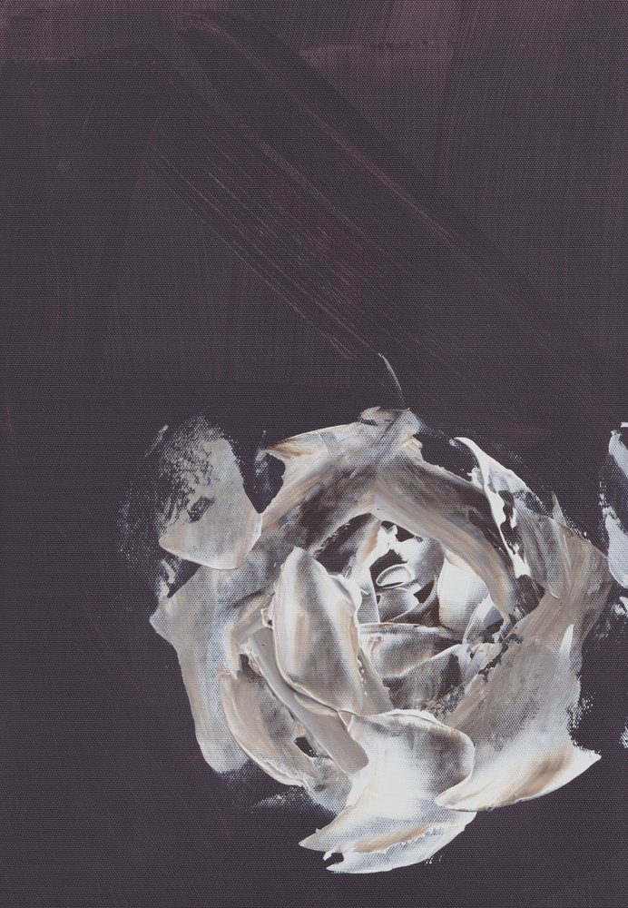 Rosa abstrata escura de Maira Ribena