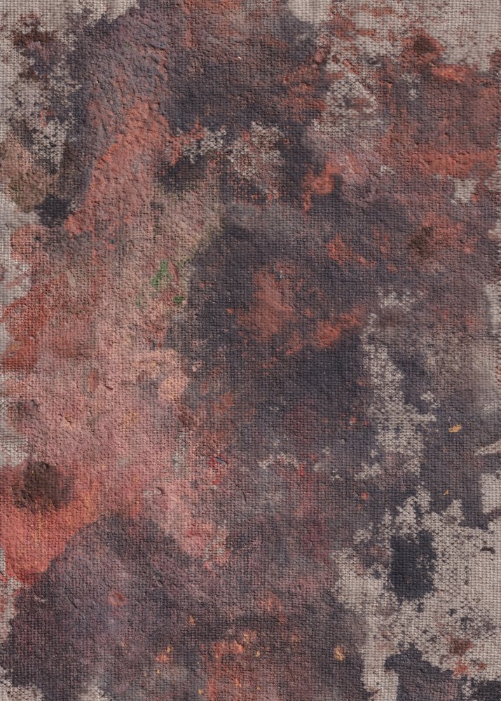 Tela Abstrata «Moody» de Maira Ribena
