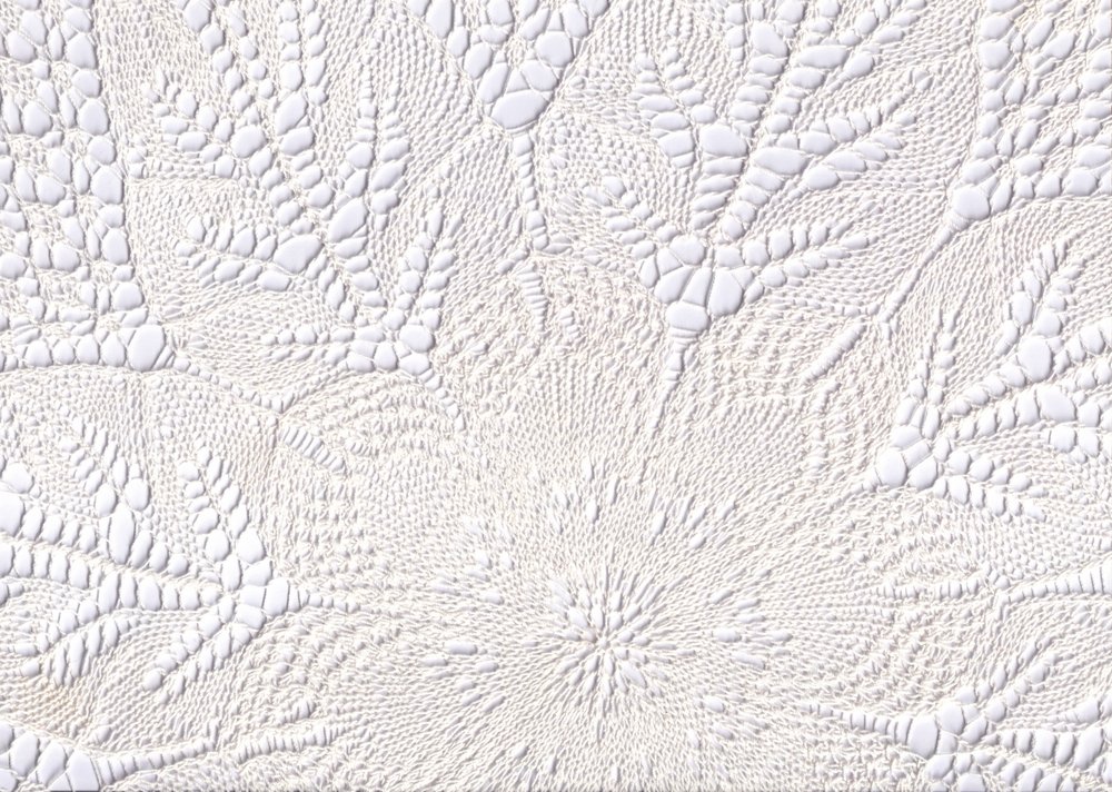 Padrão de renda em tons suaves de Maira Ribena