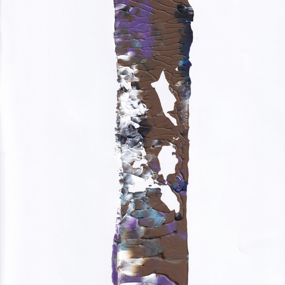 Faixa de tinta texturada de Maira Ribena