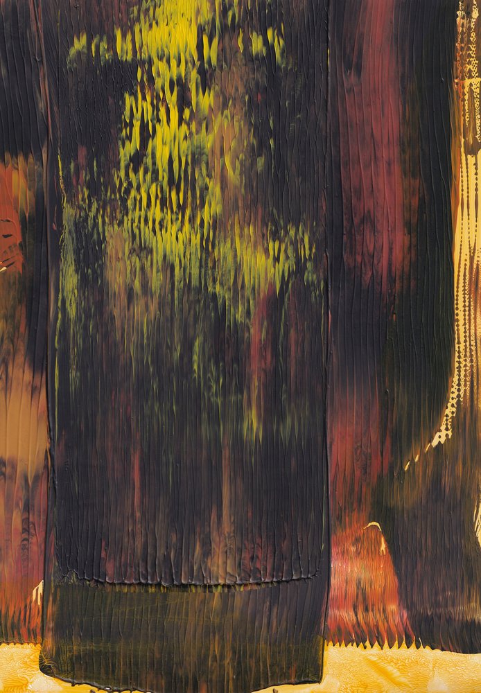 Pinceladas abstratas vibrantes de Maira Ribena