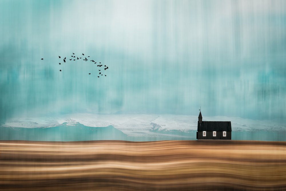 Paisagem de igreja de sonho de Marcus Hennen