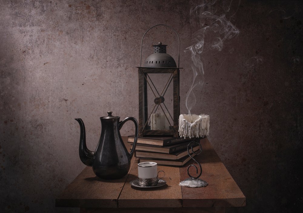 Café e Luz de Vela de Margareth Perfoncio