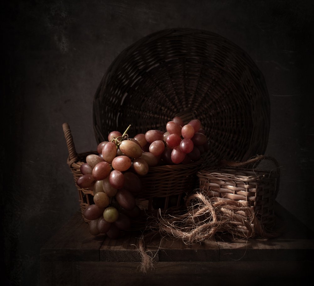 Uvas Dark Harvest de Margareth Perfoncio