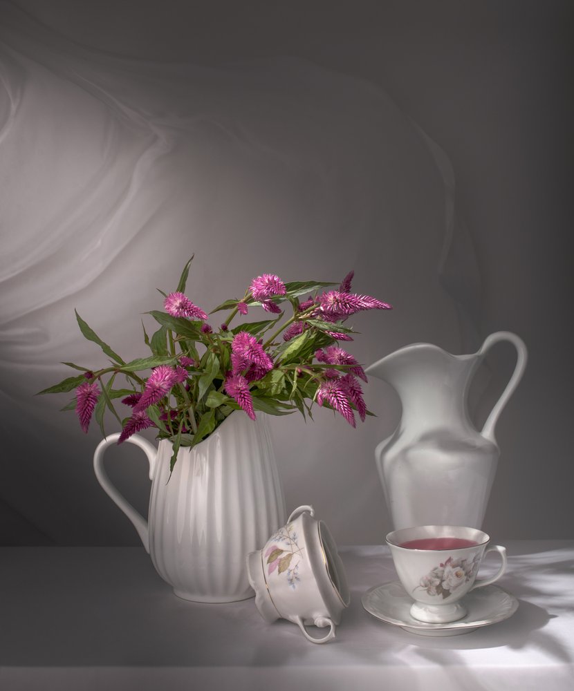 Flores para uma hora do chá elegante de Margareth Perfoncio