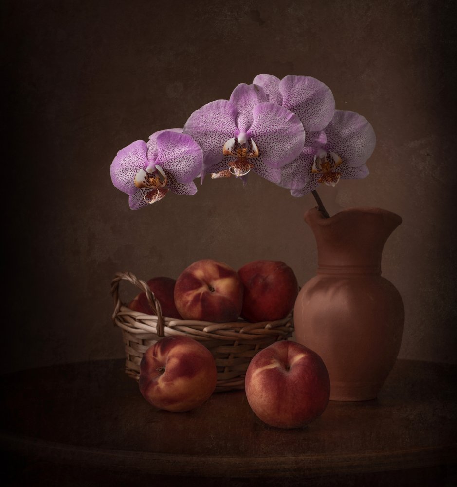 Pêssegos frescos de Margareth Perfoncio