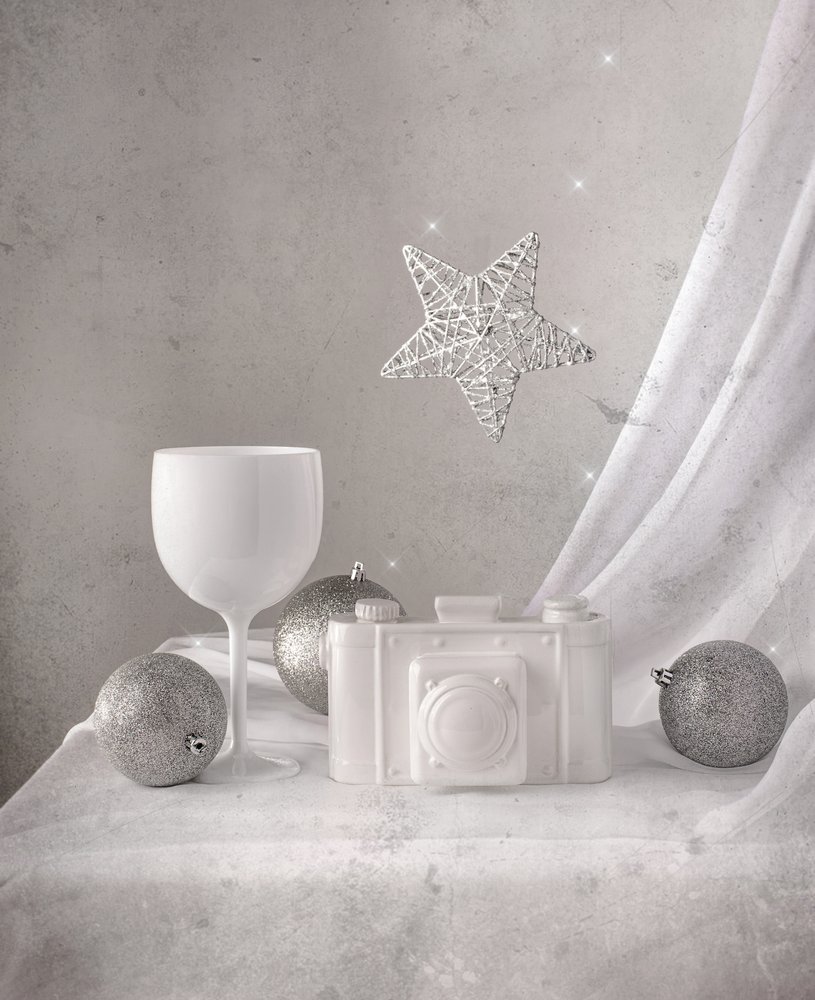 A elegância do Natal branco de Margareth Perfoncio