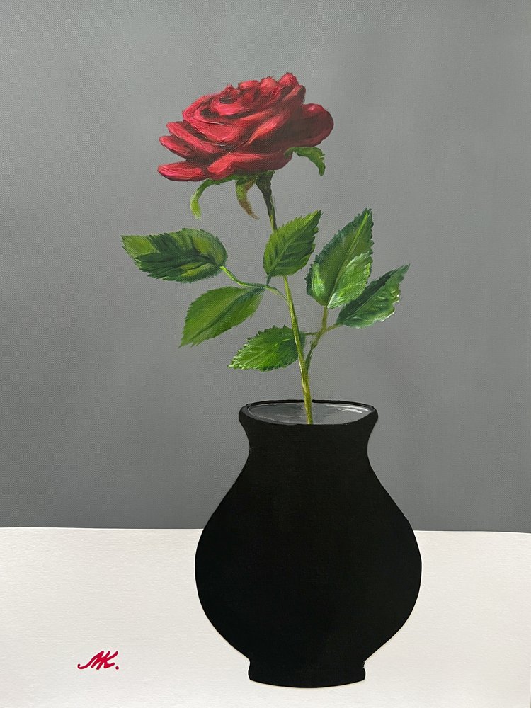 Rosa Vermelha Elegante de Marina Kozyr
