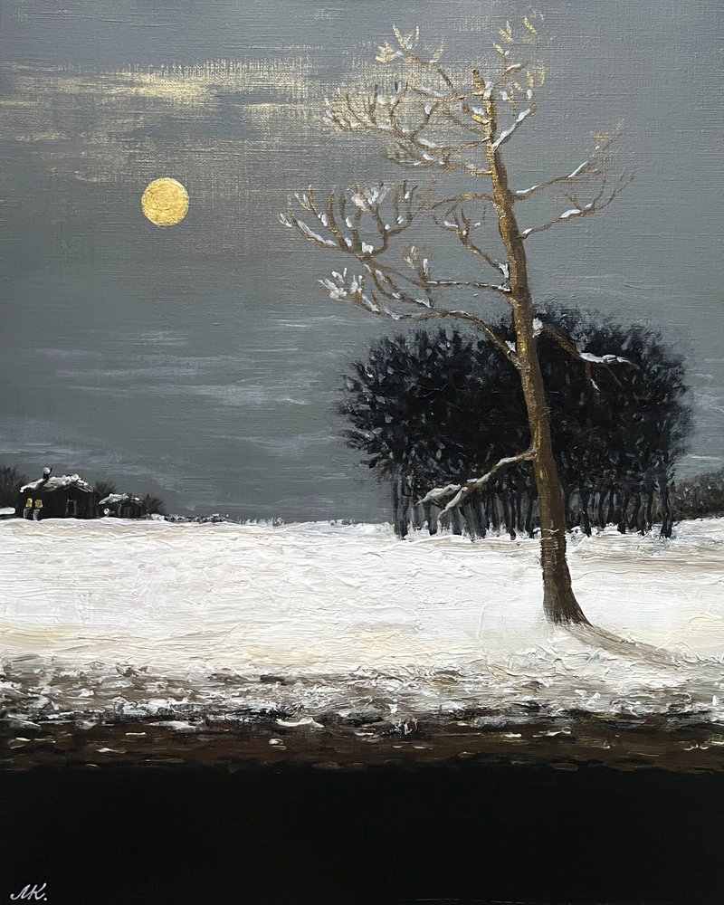 Noite de Inverno da Lua Dourada de Marina Kozyr