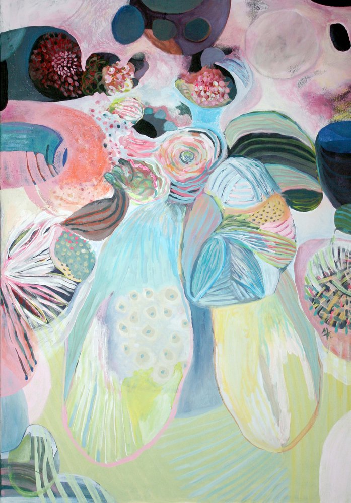 Abstrato Orgânico Enchantador de Marina Nelson