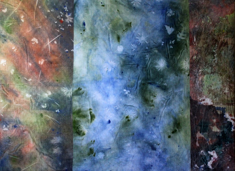 Texturas de corantes orgânicos de Marina Nelson