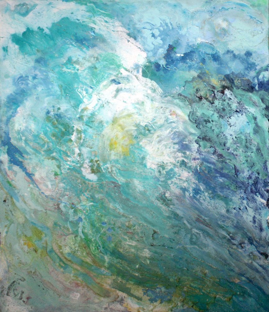 Onda do mar vibrante de Marina Nelson