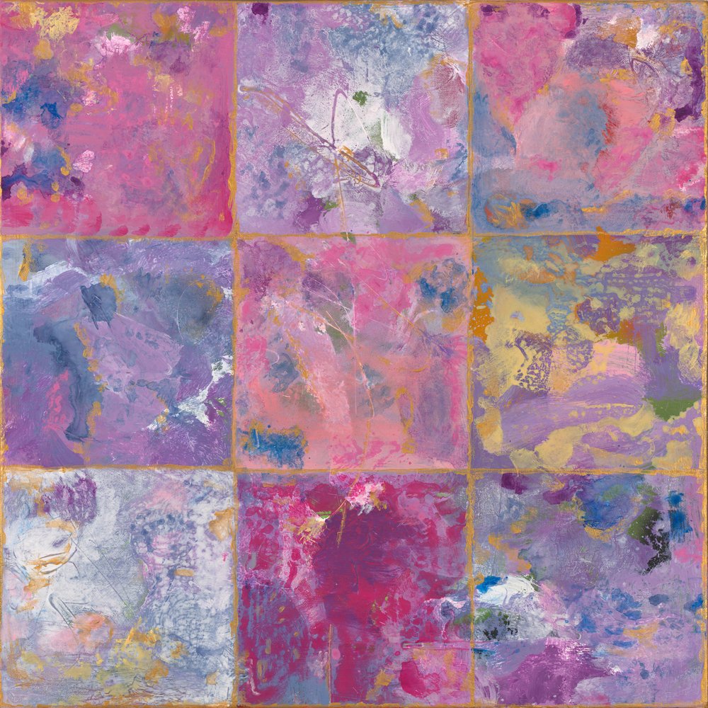 Grelha de cores abstrata de Marisol Evora