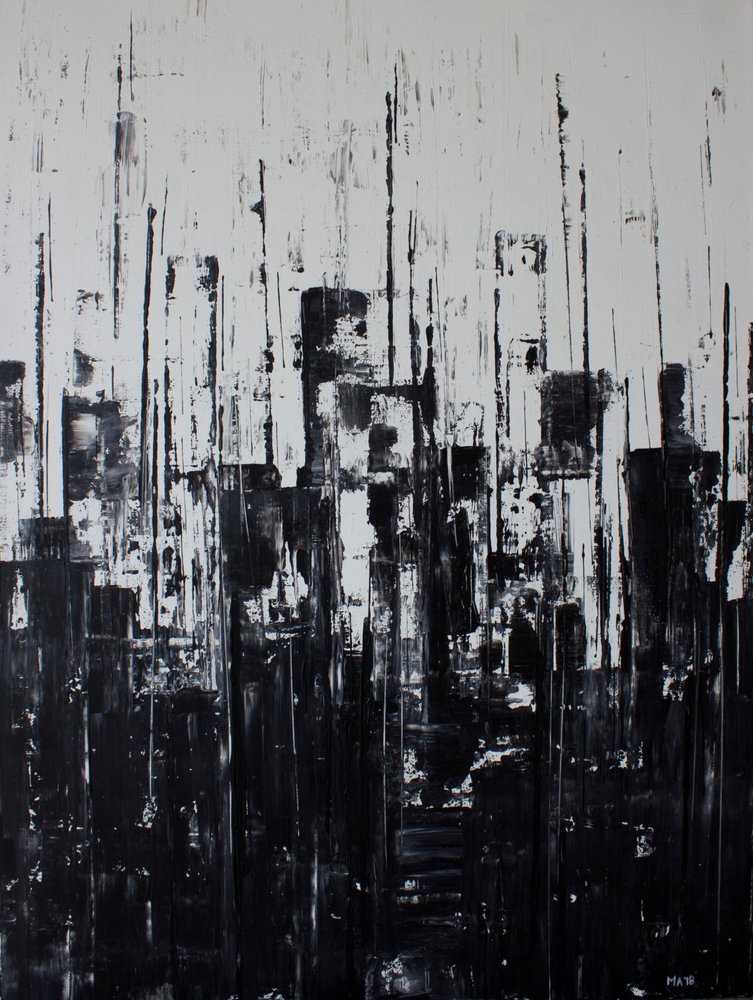 Paisagem urbana crua de Marloes Aerts