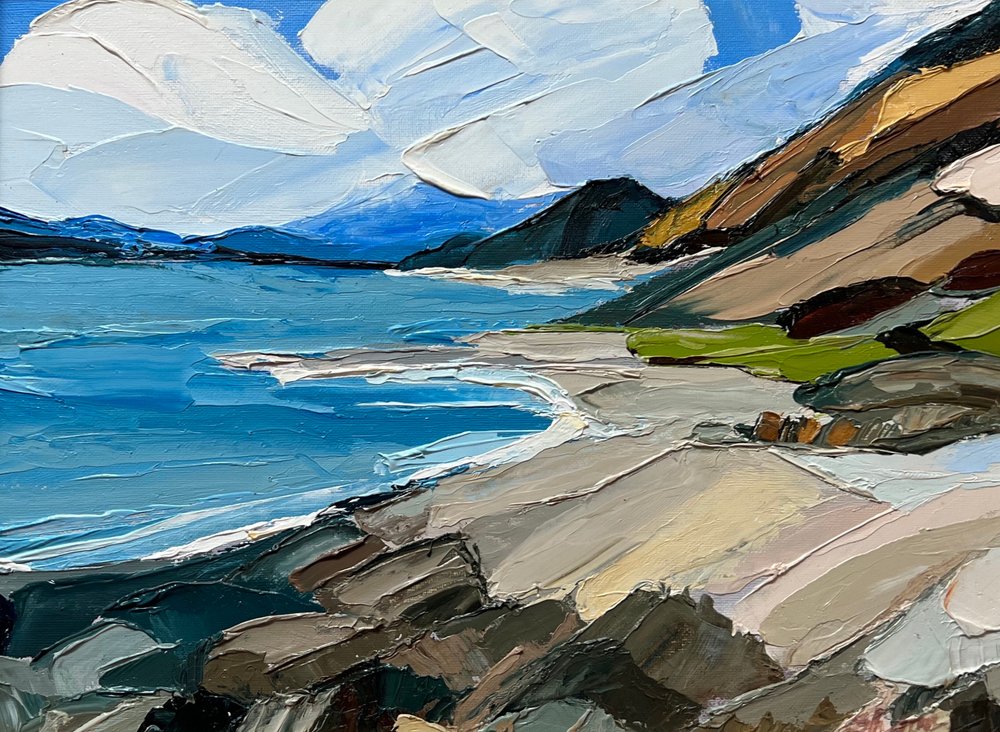 Paisagem costeira serena de Maxine Shore