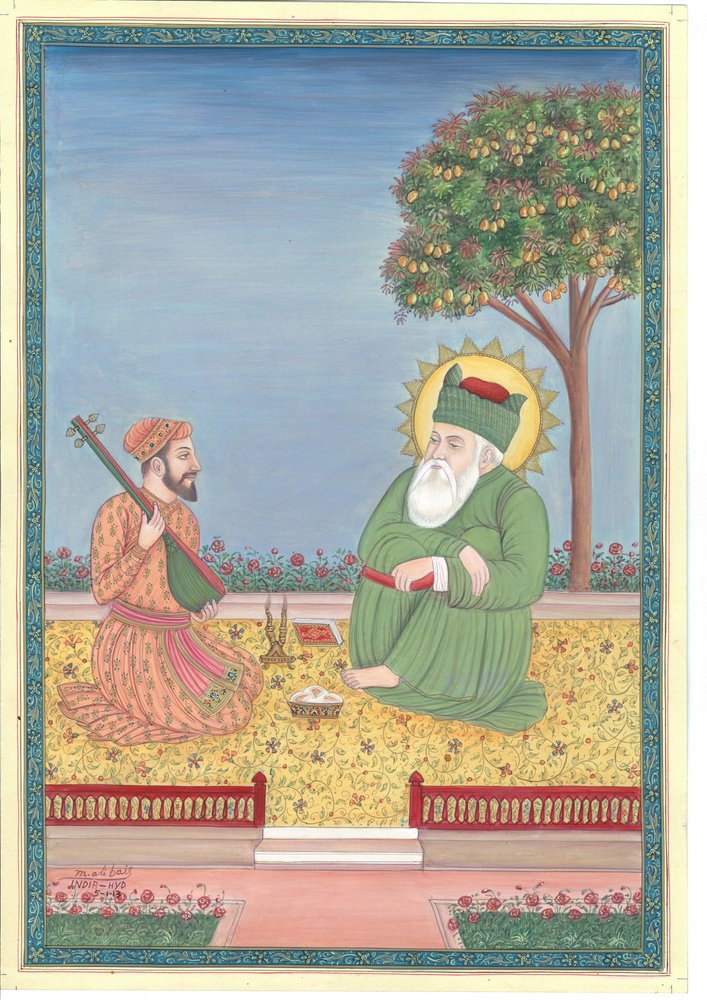 Guru espiritual e músico de Mirza Baig