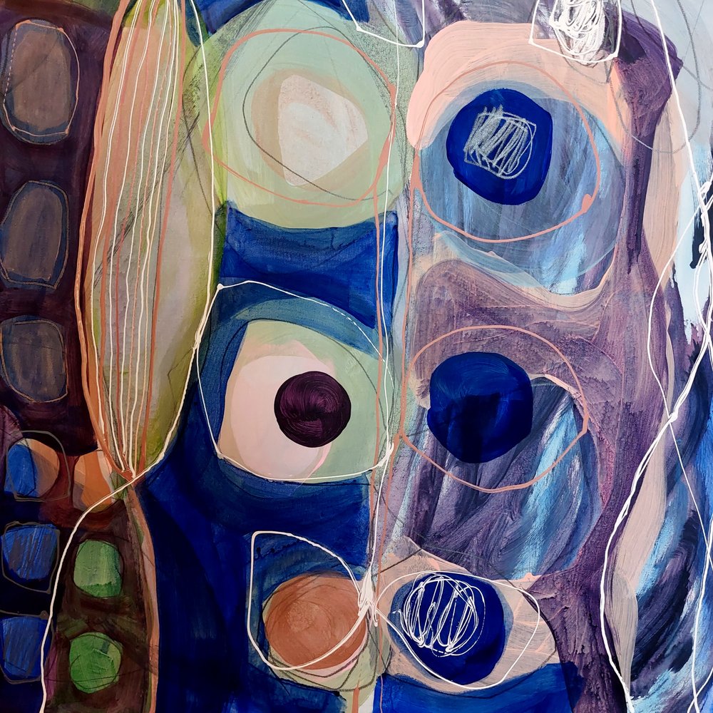 Formas abstratas serenas de Monika Riethmueller