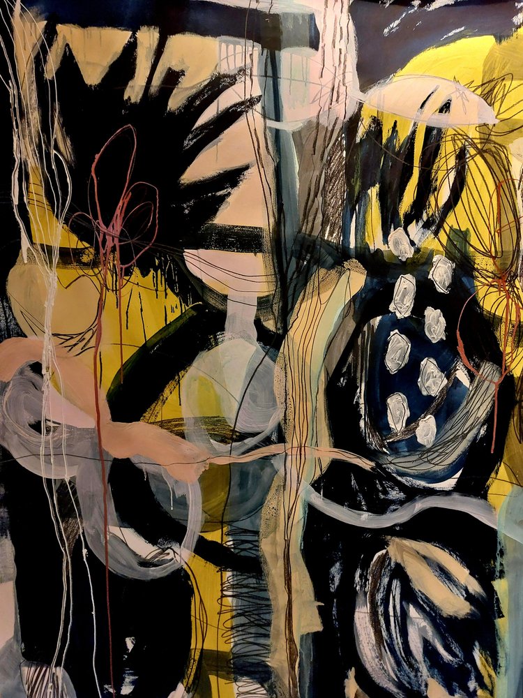 Energia abstrata vibrante de Monika Riethmueller