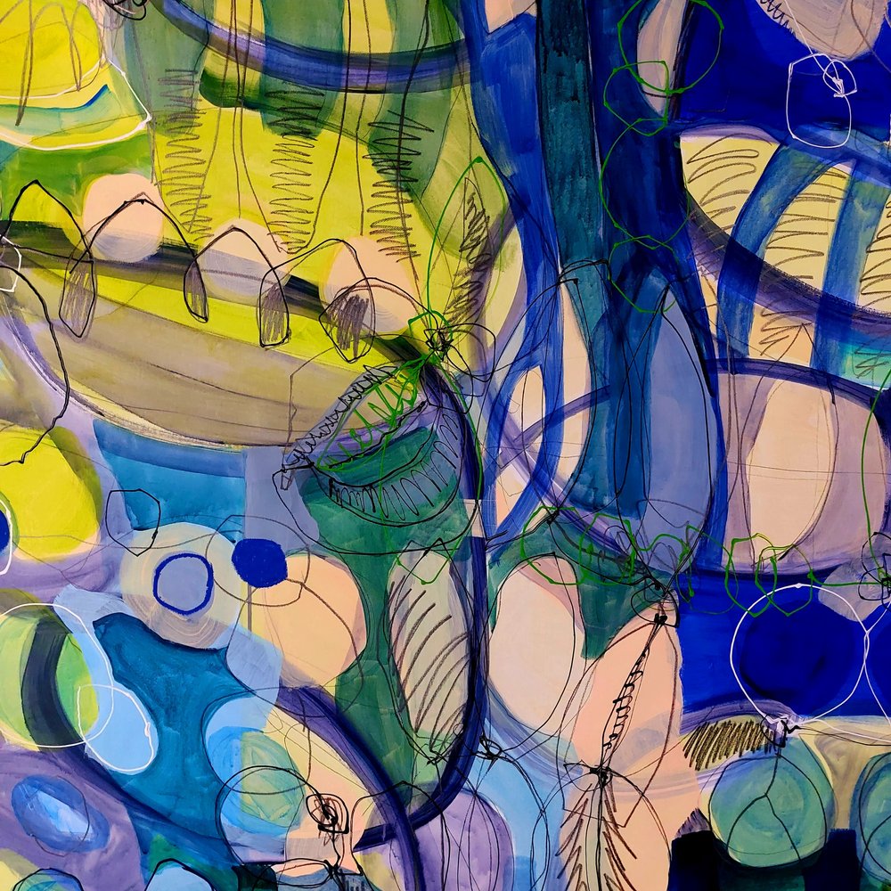 Abstrato Fluido e Vibrante de Monika Riethmueller