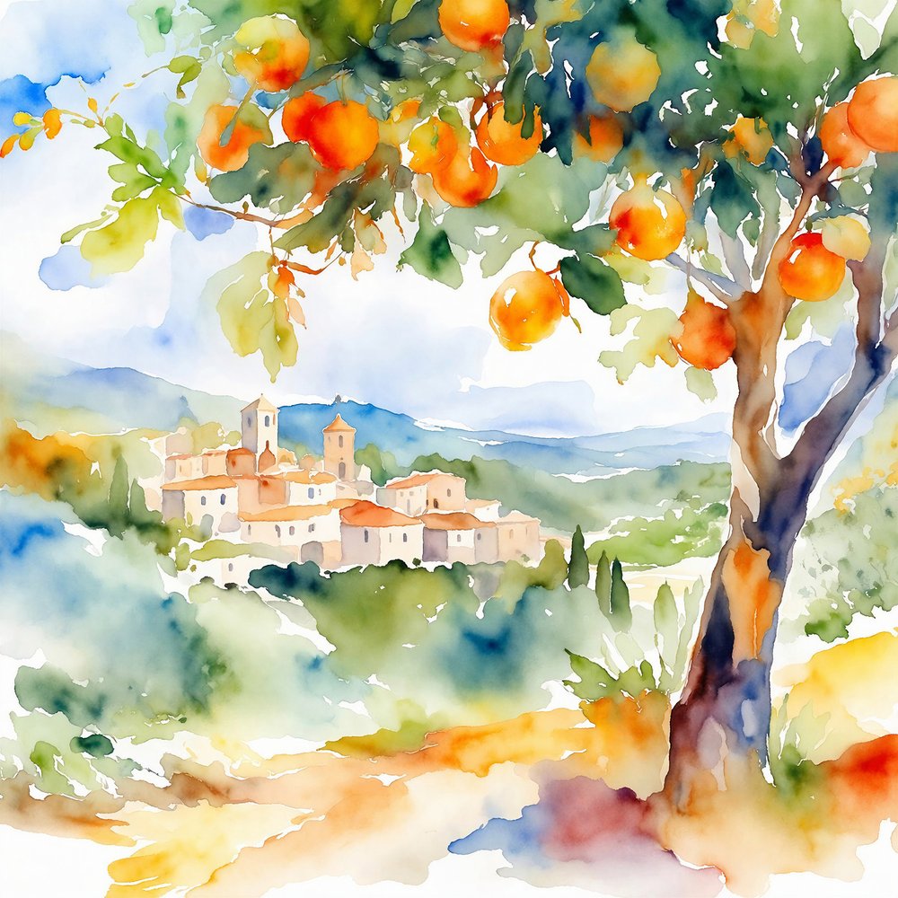 Aldeia das Laranjeiras da Toscana de Natalie Bruns