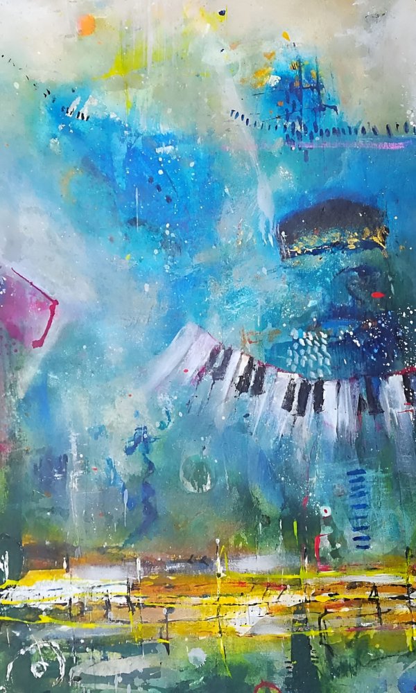 Melodia de piano abstrata de Nico Phooko